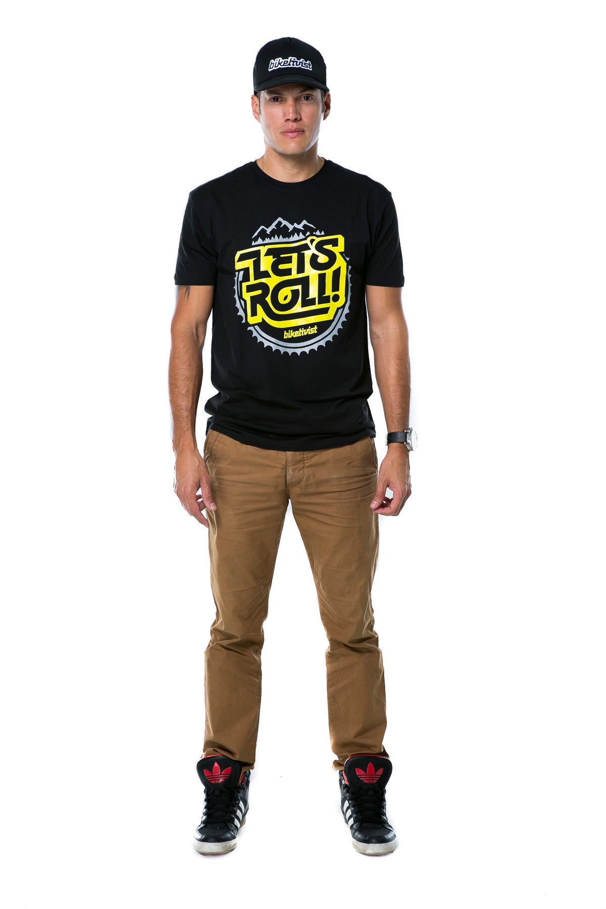 'Let's Roll' T-Shirt - Biketivist - 1