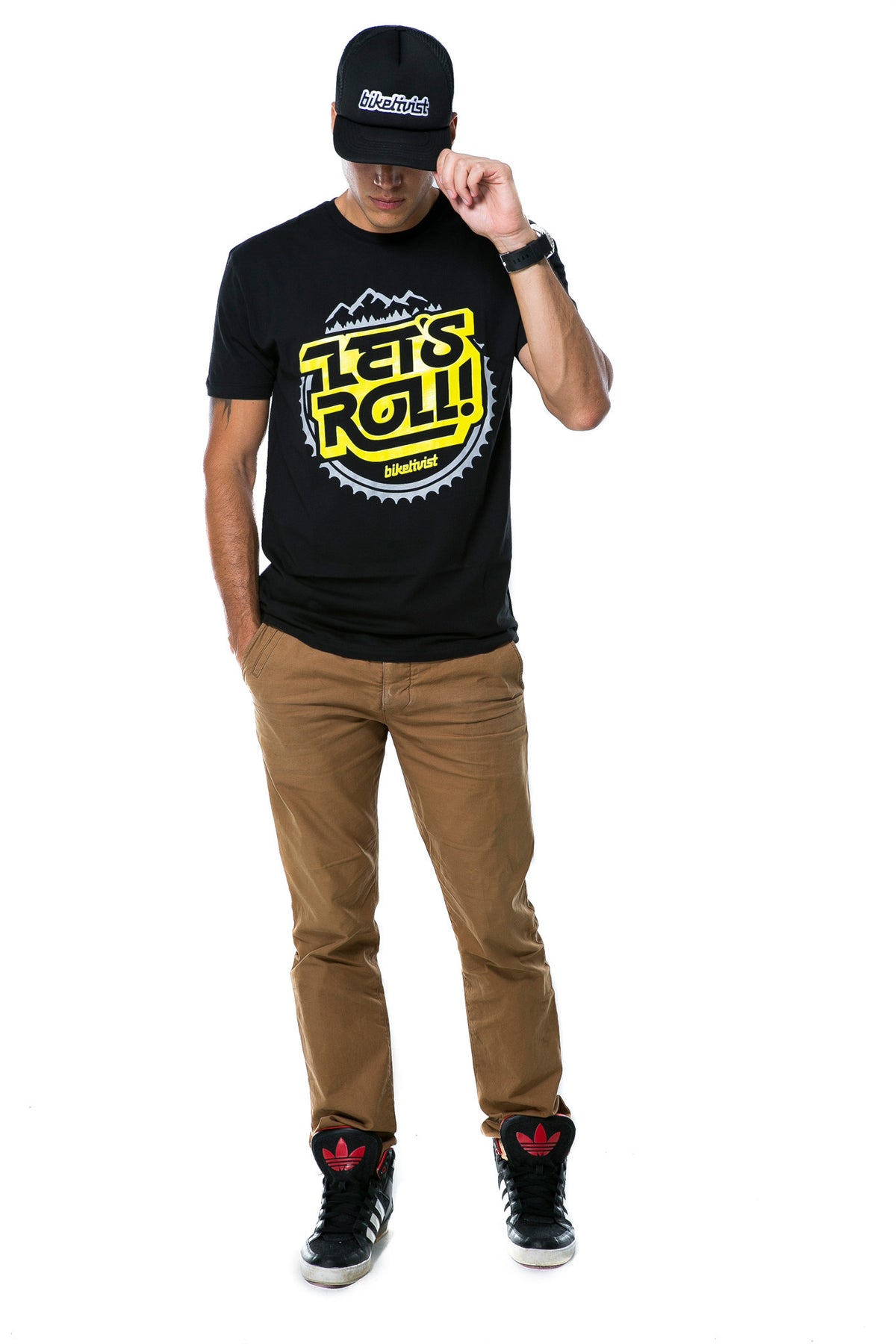 'Let's Roll' T-Shirt - Biketivist - 3