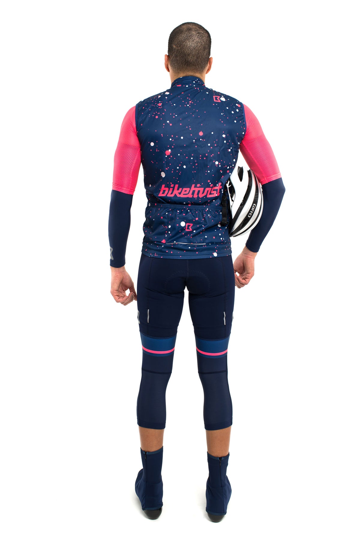 Supernova Lightweight Gilet (Navy Blue/Pink)